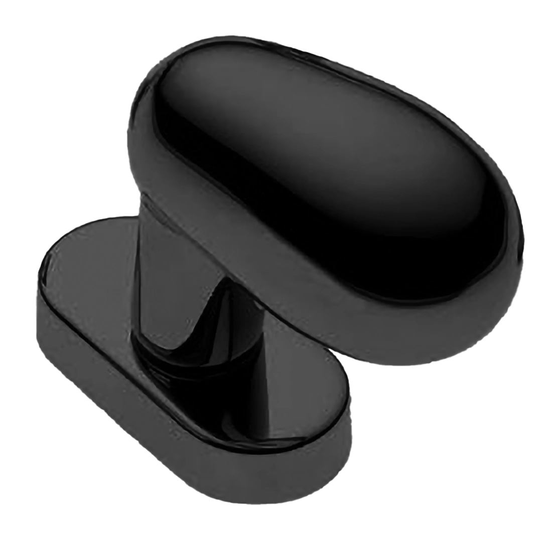 Ручка оконная UOVO W1 NERO, цвет - черный фото купить Ярославль