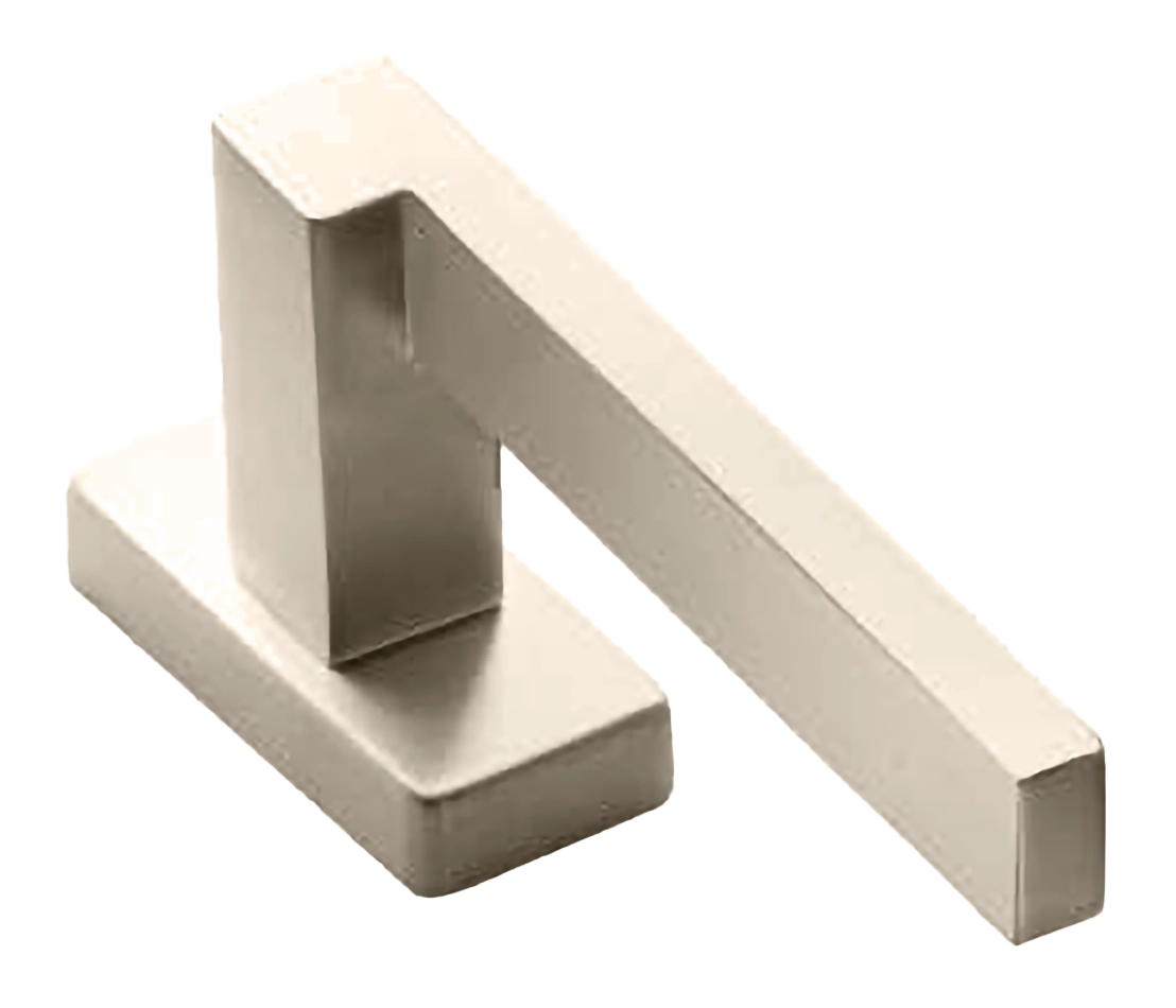 Ручка оконная STONE W1 NIS, цвет - матовый никель фото 1 Ручка оконная STONE W1 NIS, цвет - матовый никель фото купить Ярославль