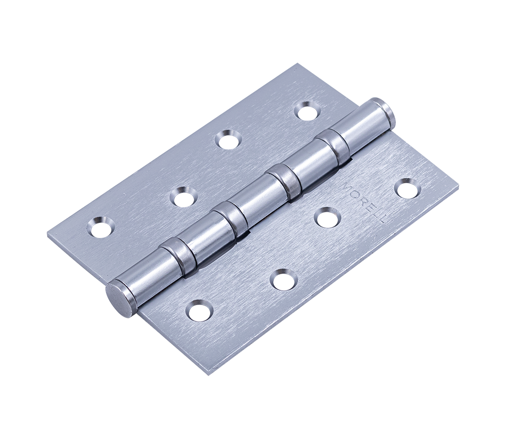 Петля карточная универсальная MSN 100X70X2.5-4BB SSC с подшипником стальная, врезная, цвет суперматовый хром, сталь фото 2 Петля карточная универсальная MSN 100X70X2.5-4BB SSC с подшипником стальная, врезная, цвет суперматовый хром, сталь фото купить в Ярославле