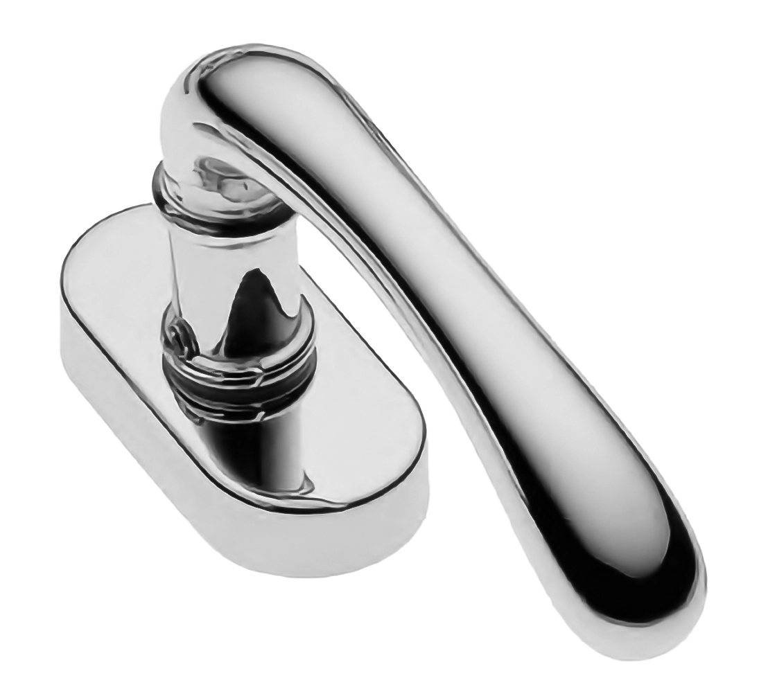 Ручка оконная RING W1 CRO, цвет - хром фото купить Ярославль