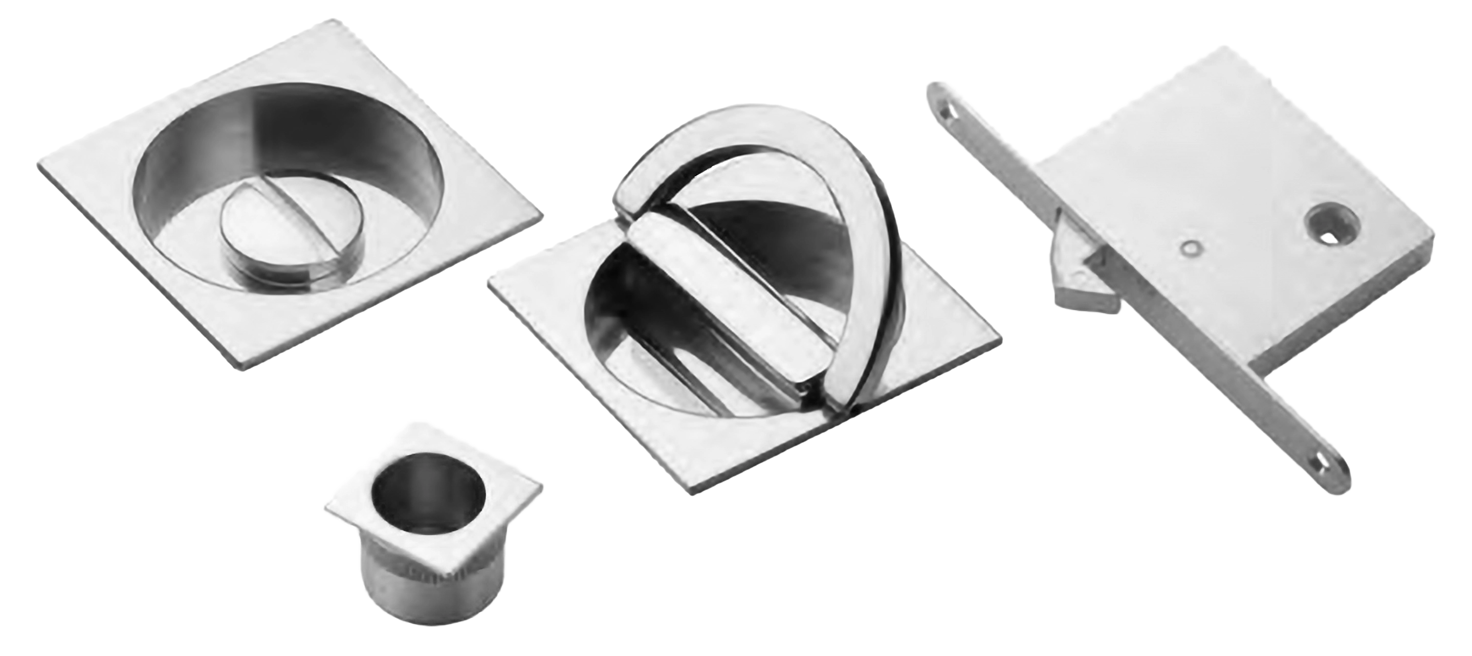 Комплект ручек для раздвижных дверей ART.75B/Q CRO с поворотным кольцом, пальчиковой ручкой и замком, цвет - хром фото 1 Комплект ручек для раздвижных дверей ART.75B/Q CRO с поворотным кольцом, пальчиковой ручкой и замком, цвет - хром фото купить Ярославль