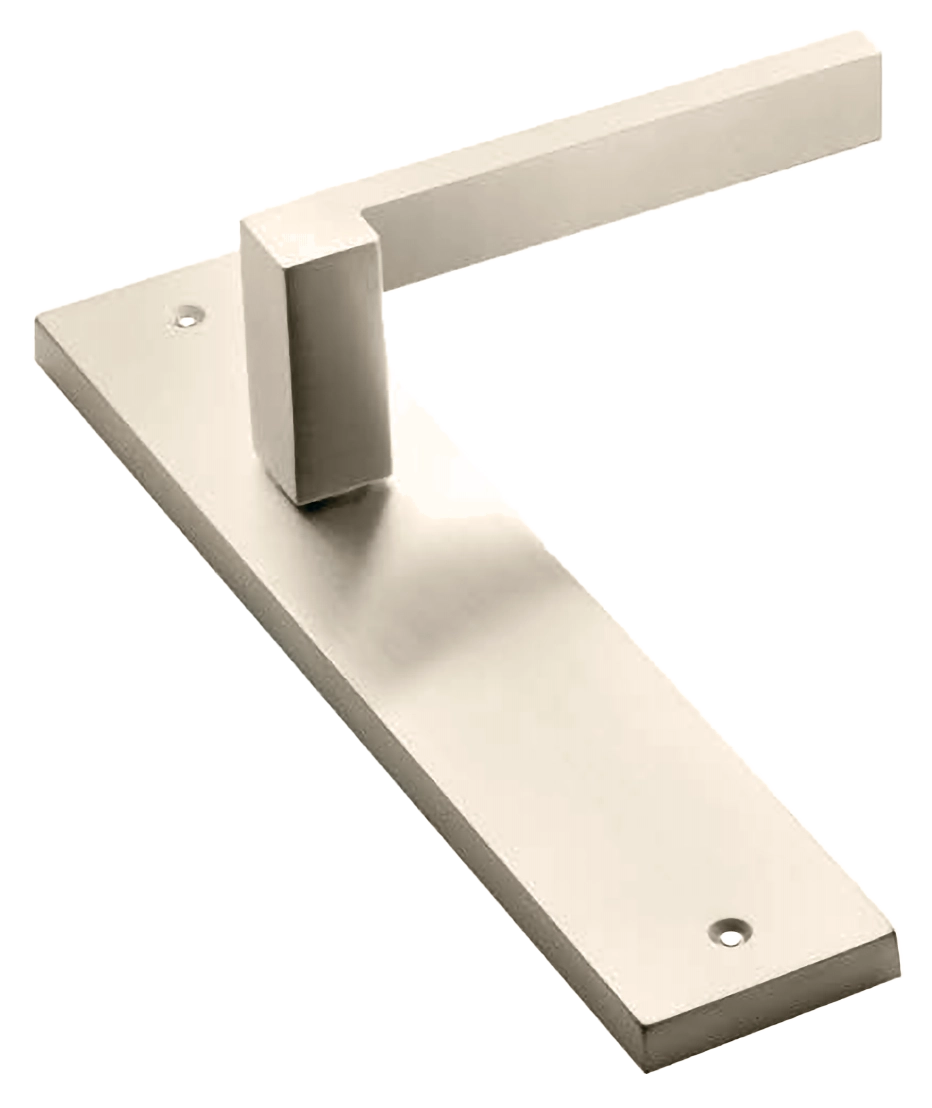 STONE PL NIS, ручка на планке, цвет - матовый никель фото купить в Ярославле