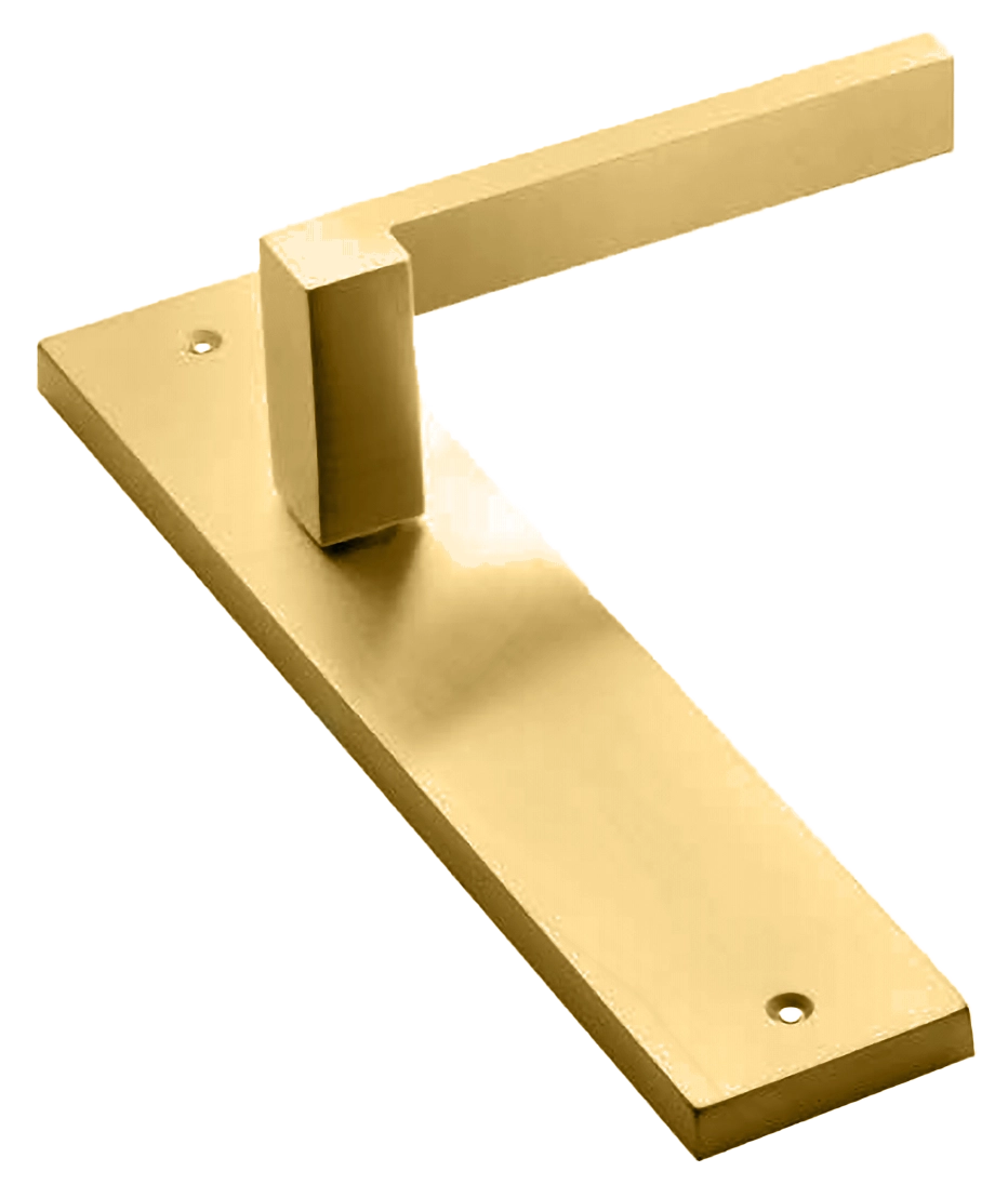 STONE PL OSA, ручка на планке, цвет - матовое золото фото купить в Ярославле