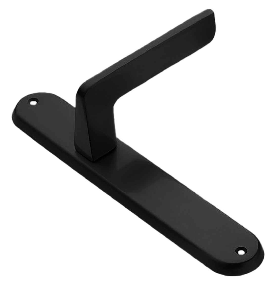 ROCK PL NERO, ручка на планке, цвет - черный фото купить в Ярославле