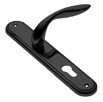 LEON PL NERO, ручка на планке, цвет - черный фото купить в Ярославле