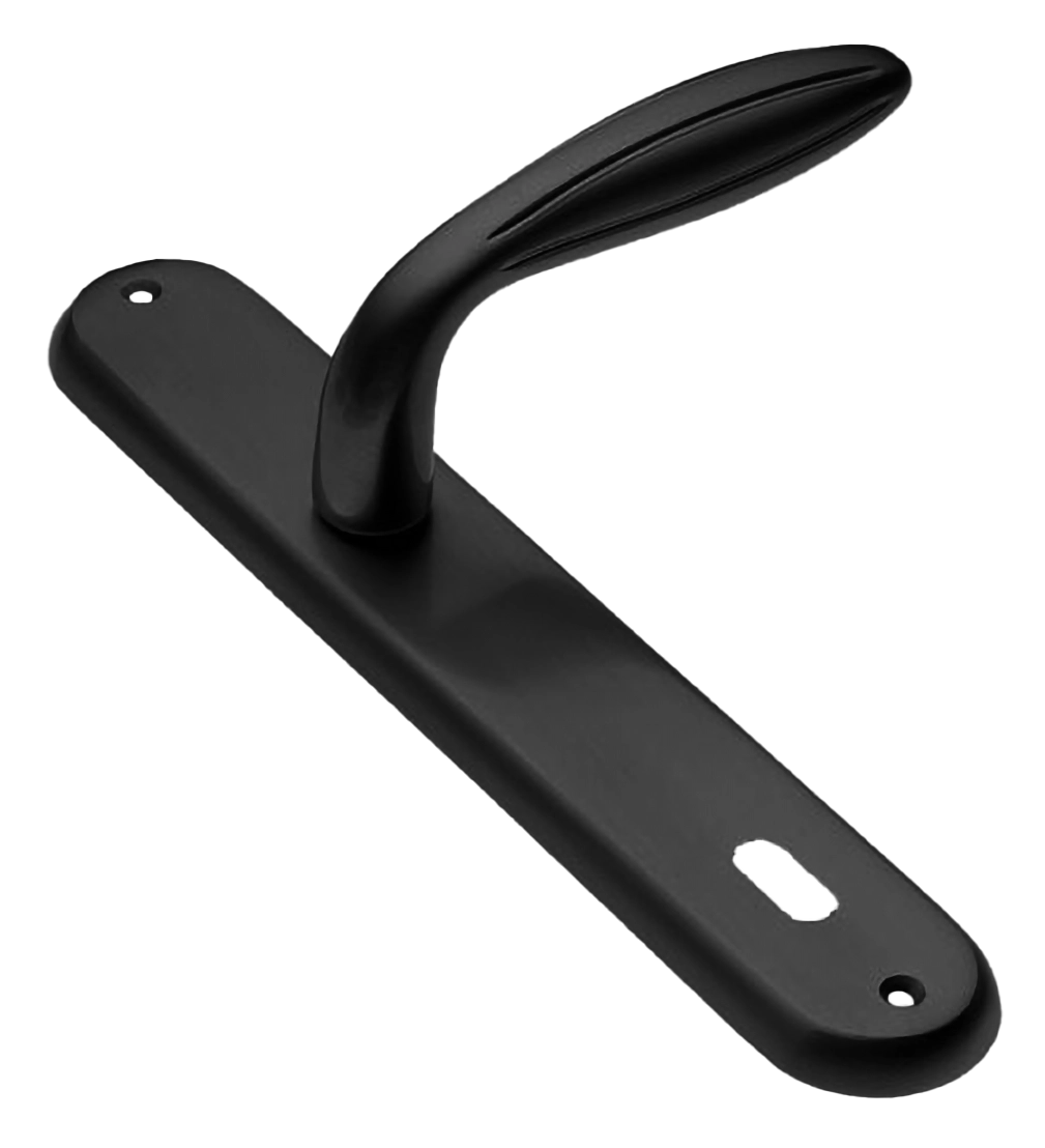 BUD PL NERO, ручка на планке, цвет - черный фото купить в Ярославле