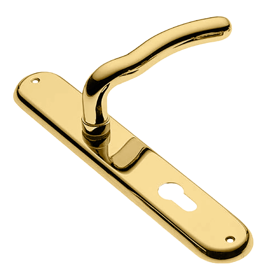 SNAKE PL OTL, ручка на планке, цвет - золото фото купить в Ярославле