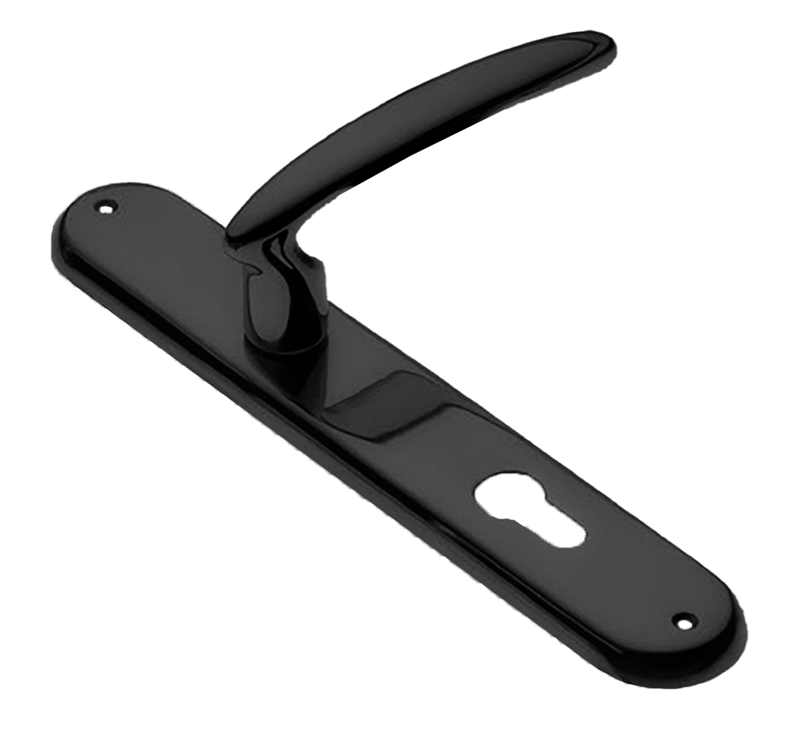 FLAMINGO PL NERO, ручка на планке, цвет - черный фото купить в Ярославле