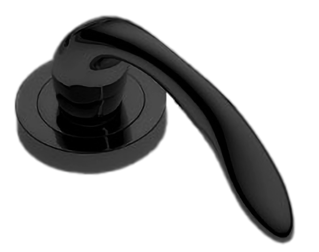 Ручка оконная LEON W1 NERO, цвет - черный фото купить в Ярославле