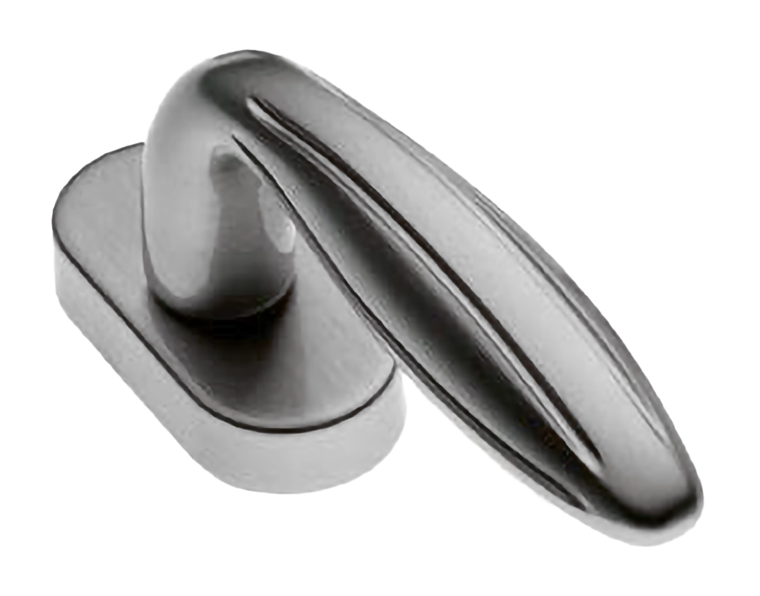 Ручка оконная BUD W1 CSA, цвет - матовый хром фото купить в Ярославле