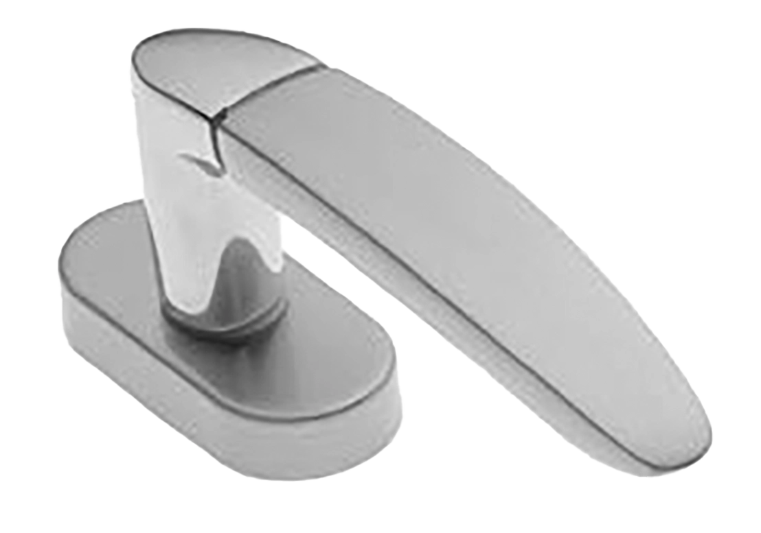 Ручка оконная SAIL W1 CSA/CRO, цвет - матовый хром/хром фото купить в Ярославле