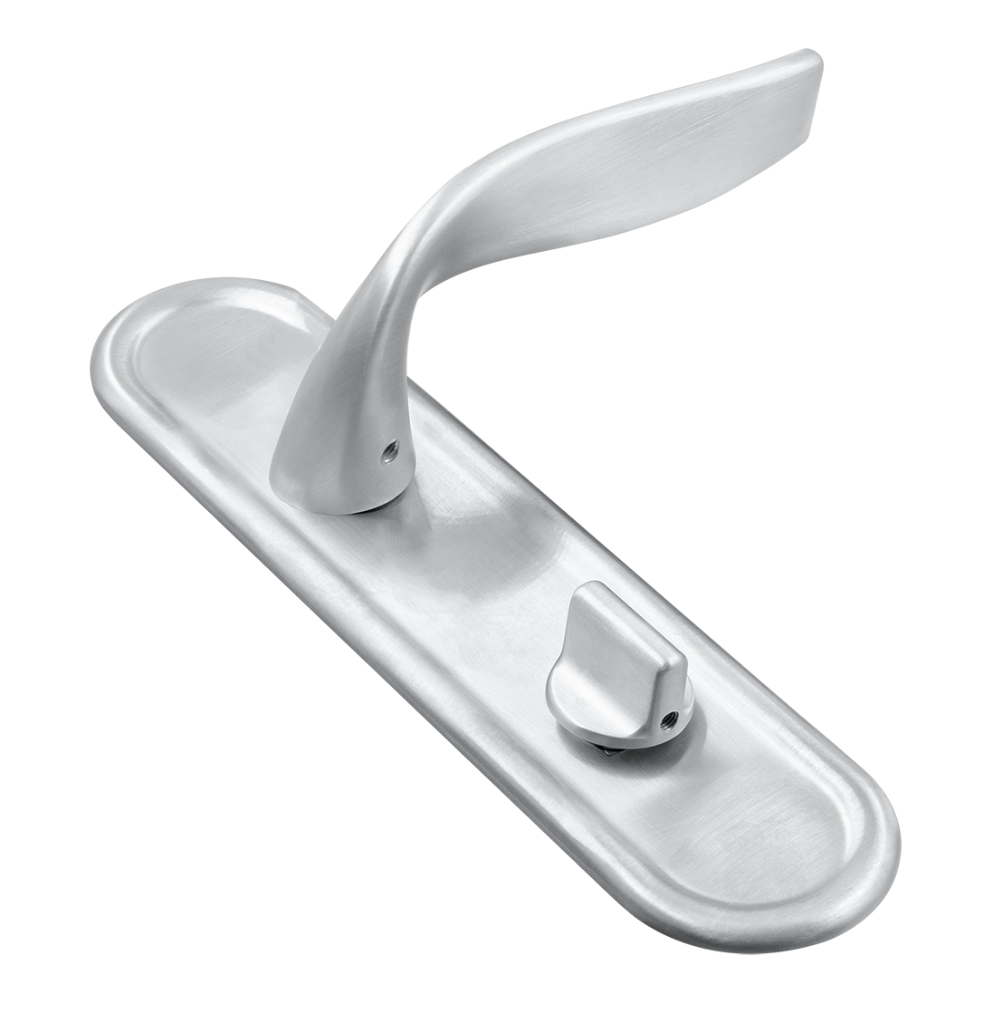 Ручка дверная SKYSCRAPER PLR WF на планке, цвет Зимняя стужа/Winter Frost фото купить Ярославль