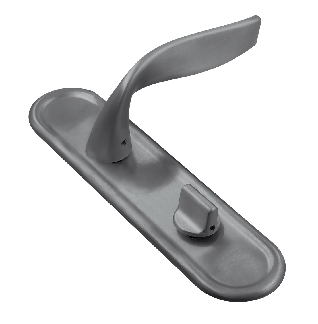 Ручка дверная SKYSCRAPER PLR SSW на планке, цвет Стокгольмский снегопад/Stockholm Snowfall фото купить Ярославль