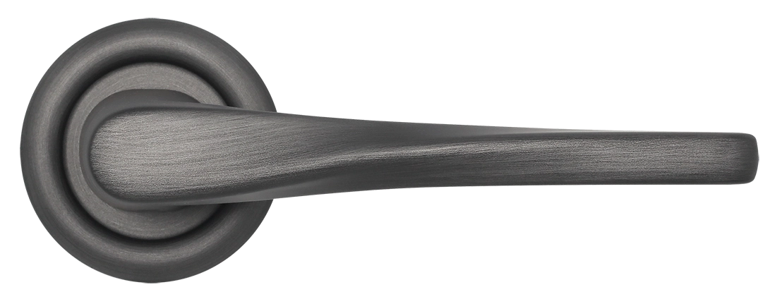 Ручка дверная THE OLYMPICS R7 SST на круглой розетке, цвет Летняя гроза/Summer Storm фото купить в Ярославле