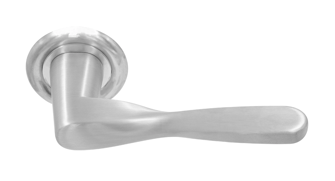 Ручка дверная THE OLYMPICS R7 WF на круглой розетке, цвет Зимняя стужа/Winter Frost фото купить Ярославль