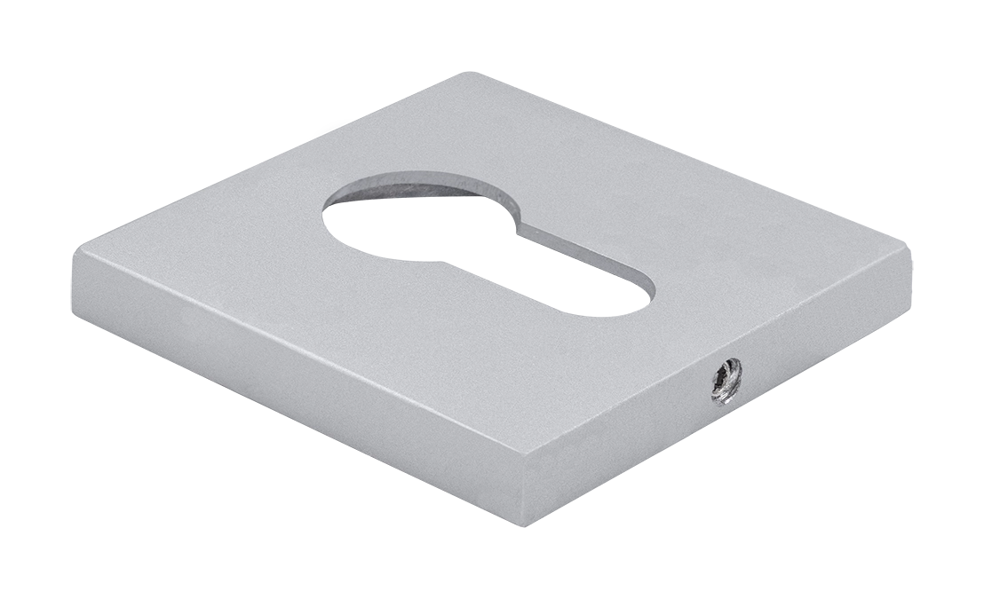 Накладка на замок MH-KH-S6 ASC под евроцилиндр, цвет анодированный матовый хром фото купить Ярославль