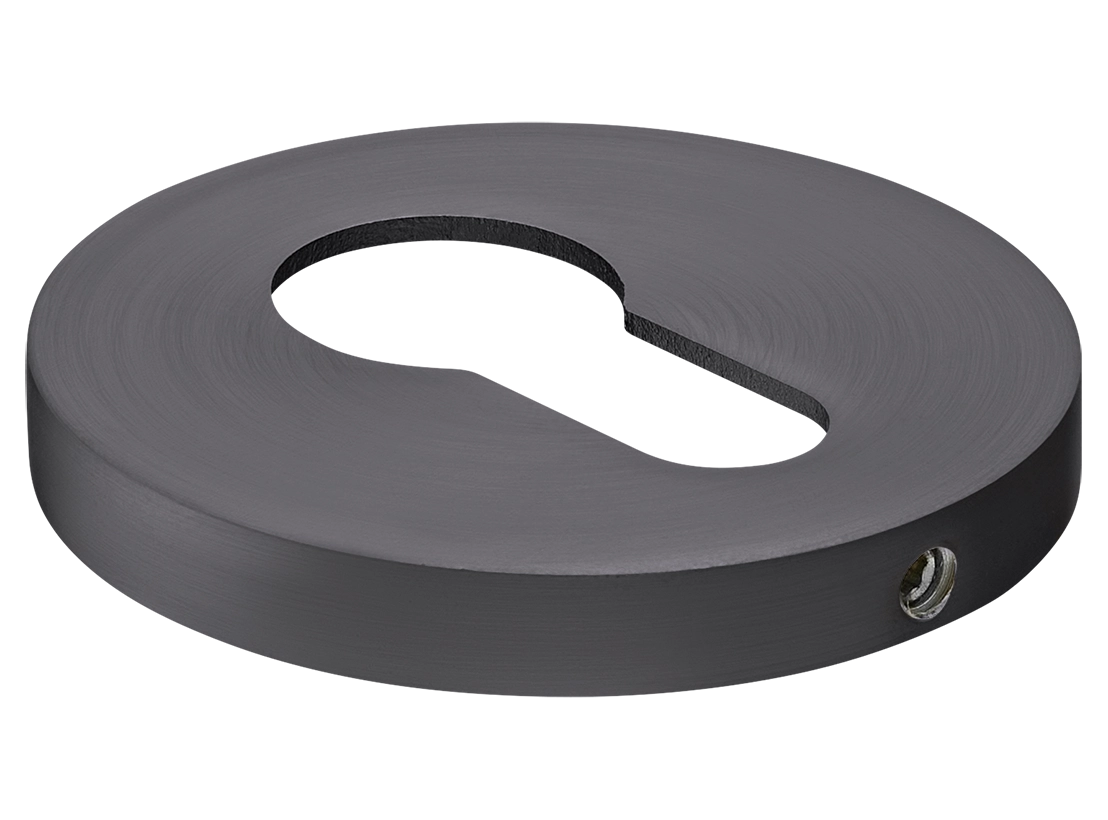 Накладка на замок MH-KH-R6 GR на круглой розетке, цвет матовый графит фото купить Ярославль