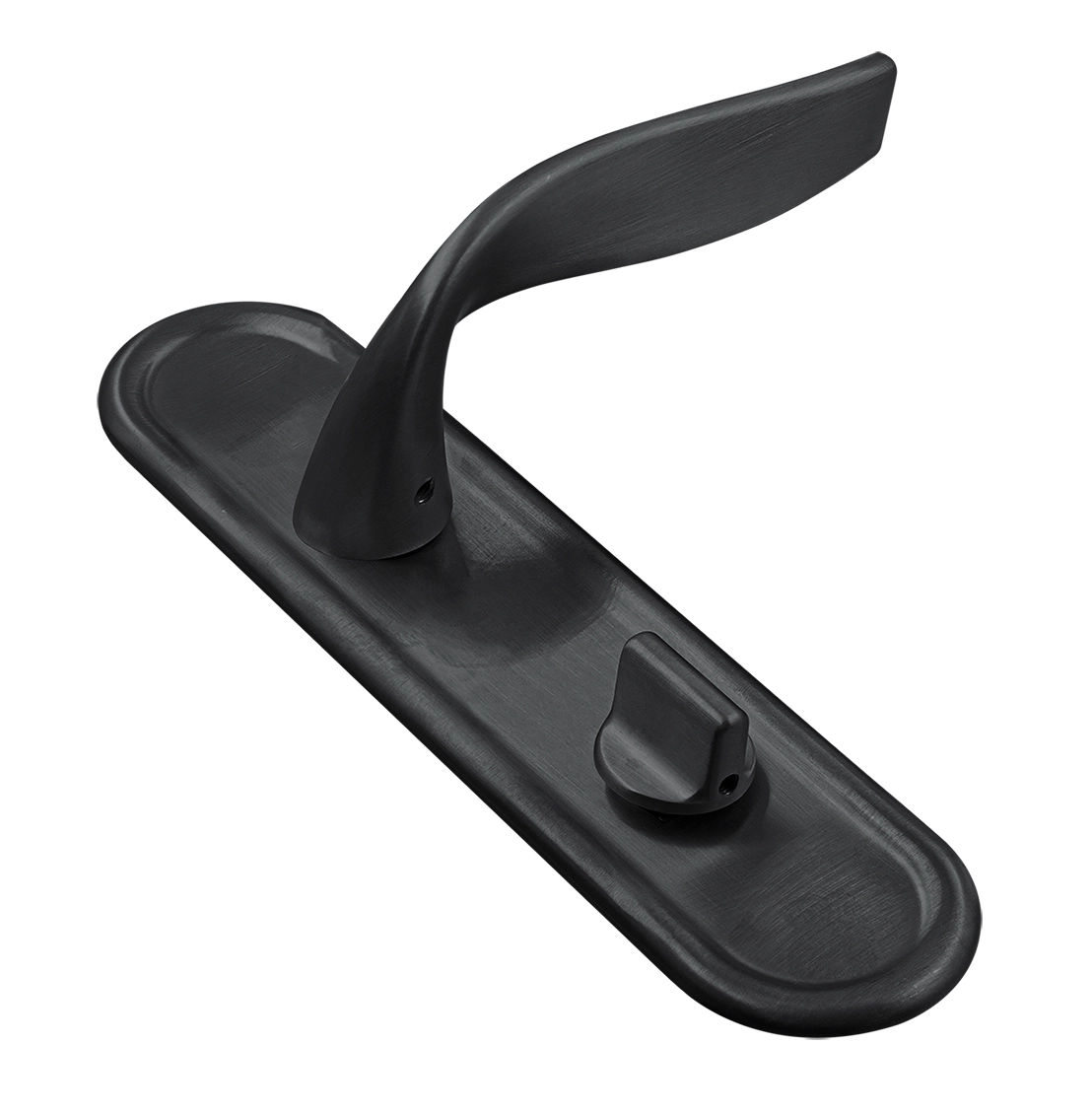 Ручка дверная SKYSCRAPER PLR WC SST на планке под сантехническую завертку, цвет Летняя гроза/Summer Storm фото купить Ярославль