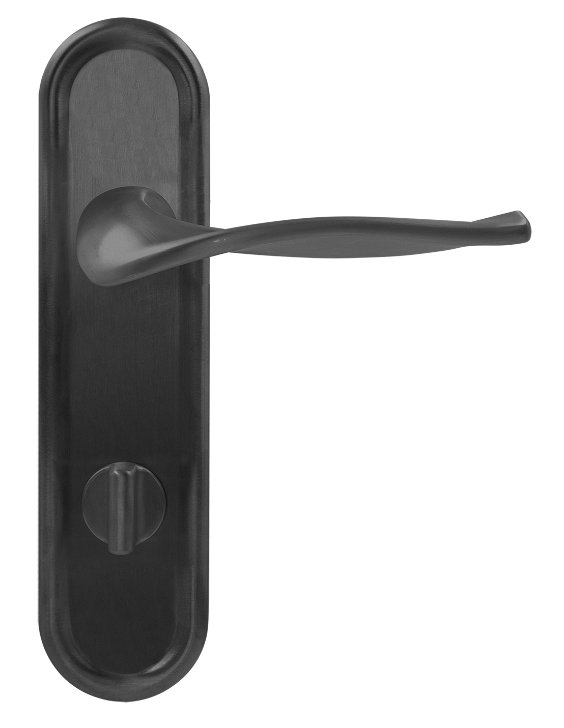 Ручка дверная SKYSCRAPER PLR WC SST на планке под сантехническую завертку, цвет Летняя гроза/Summer Storm фото купить в Ярославле