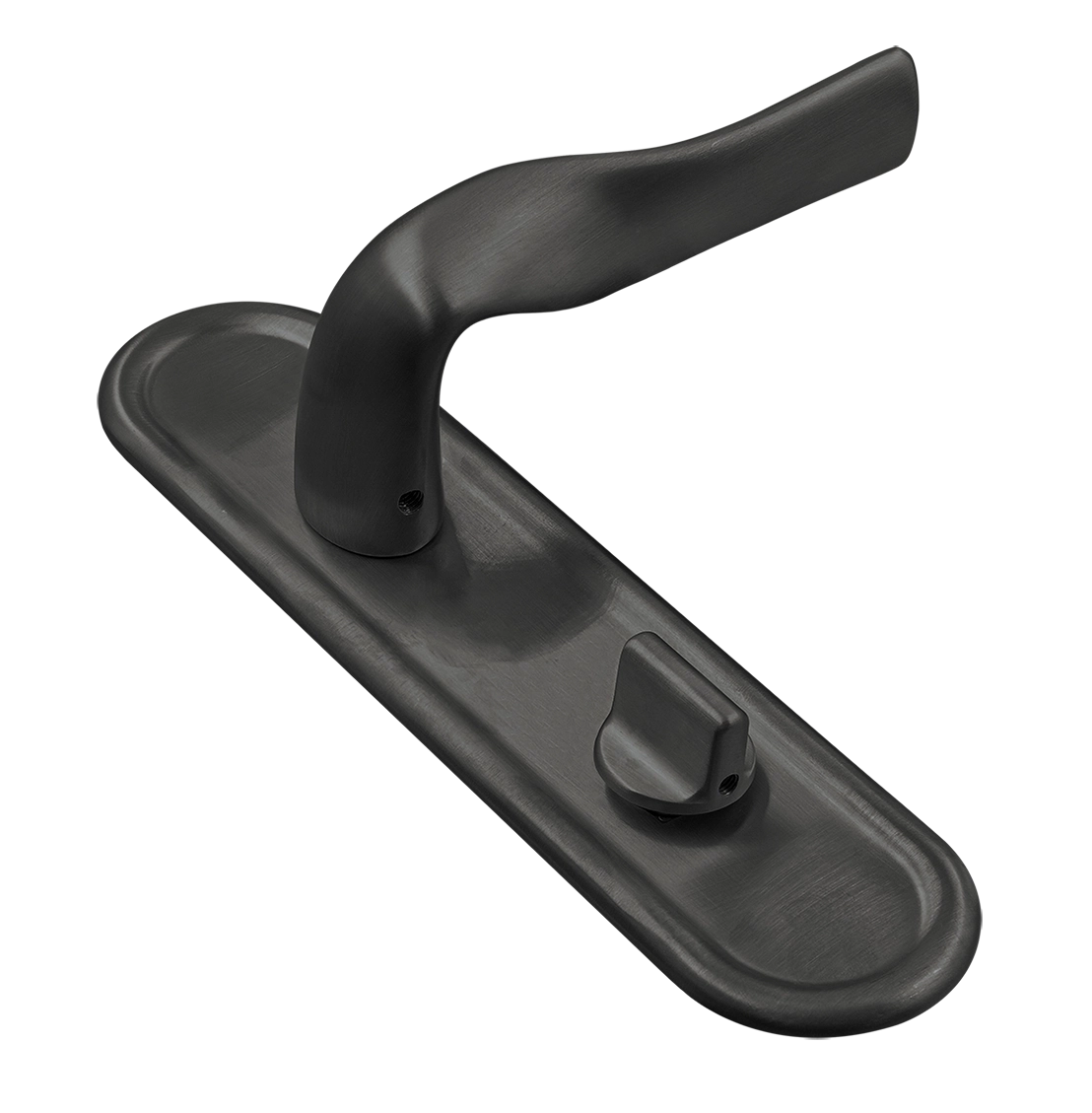 Ручка дверная LVB PLR WC SST на планке под сантехническую завертку, цвет Летняя гроза/Summer Storm фото купить Ярославль