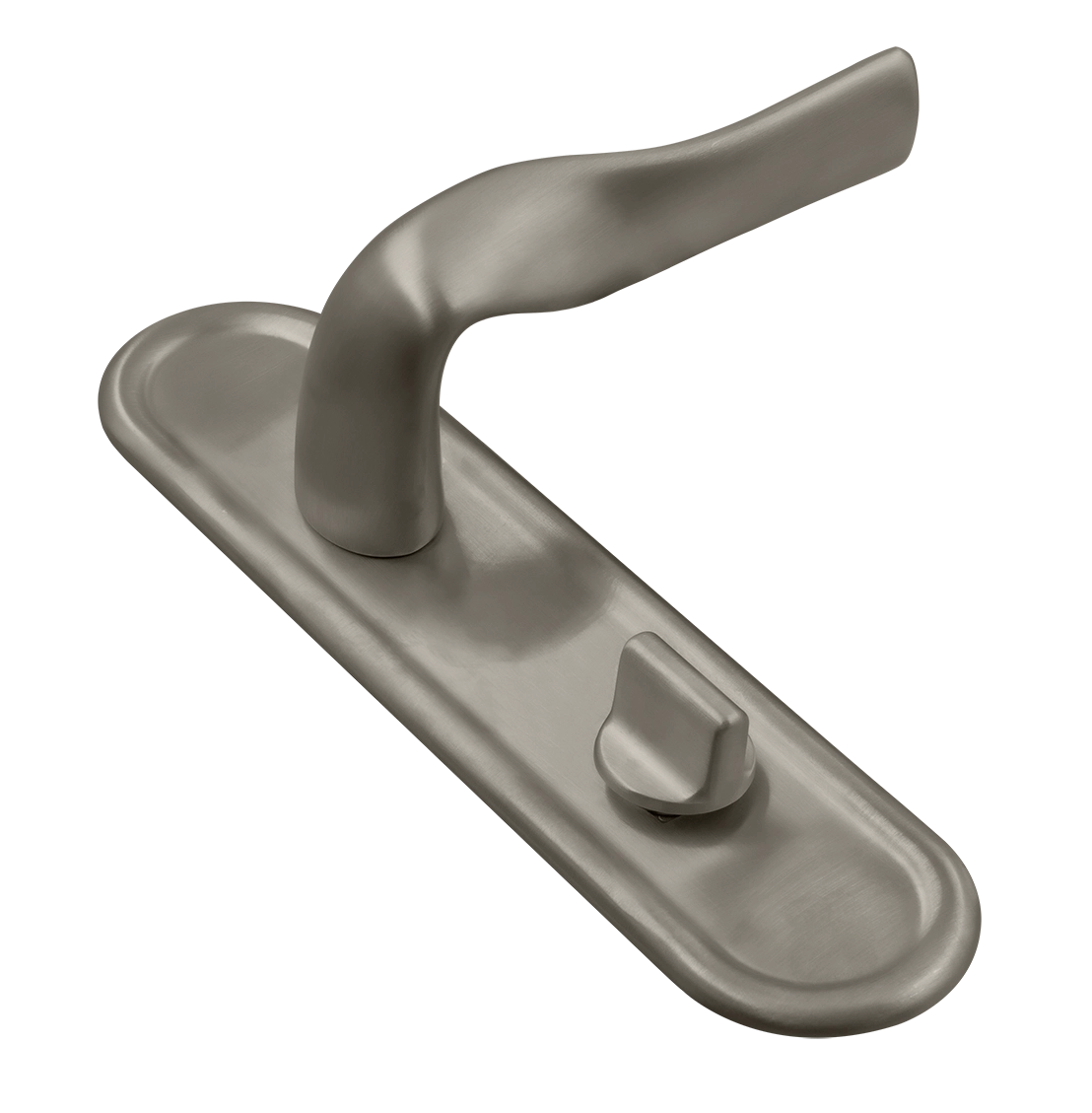 Ручка дверная LVB PLR WC SMI на планке под сантехническую завертку, цвет Весенняя дымка/Spring Mist фото купить Ярославль