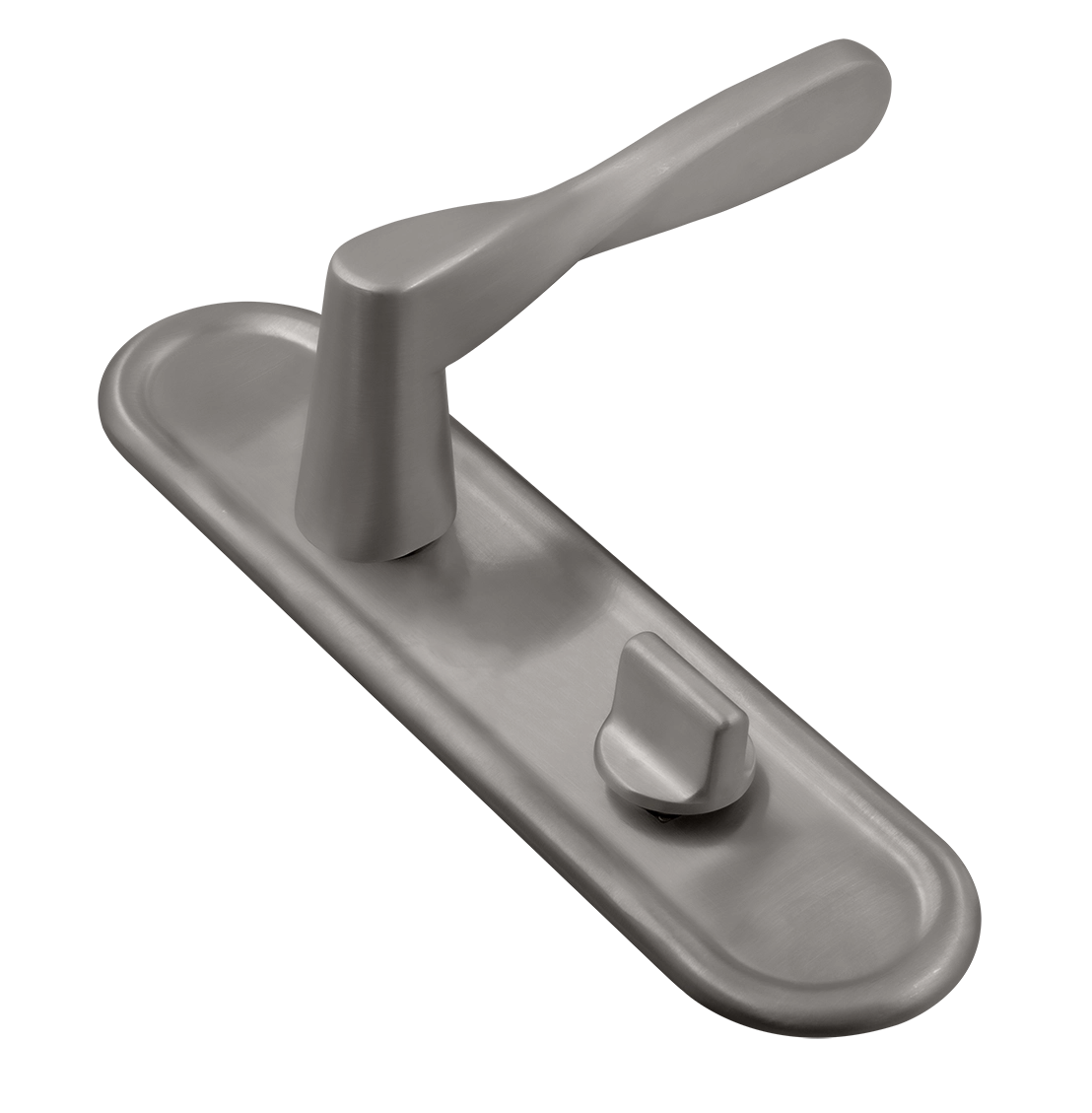 Ручка дверная THE OLYMPICS PLR WC WF на планке под сантехническую завертку, цвет Зимняя стужа/Winter Frost фото купить Ярославль