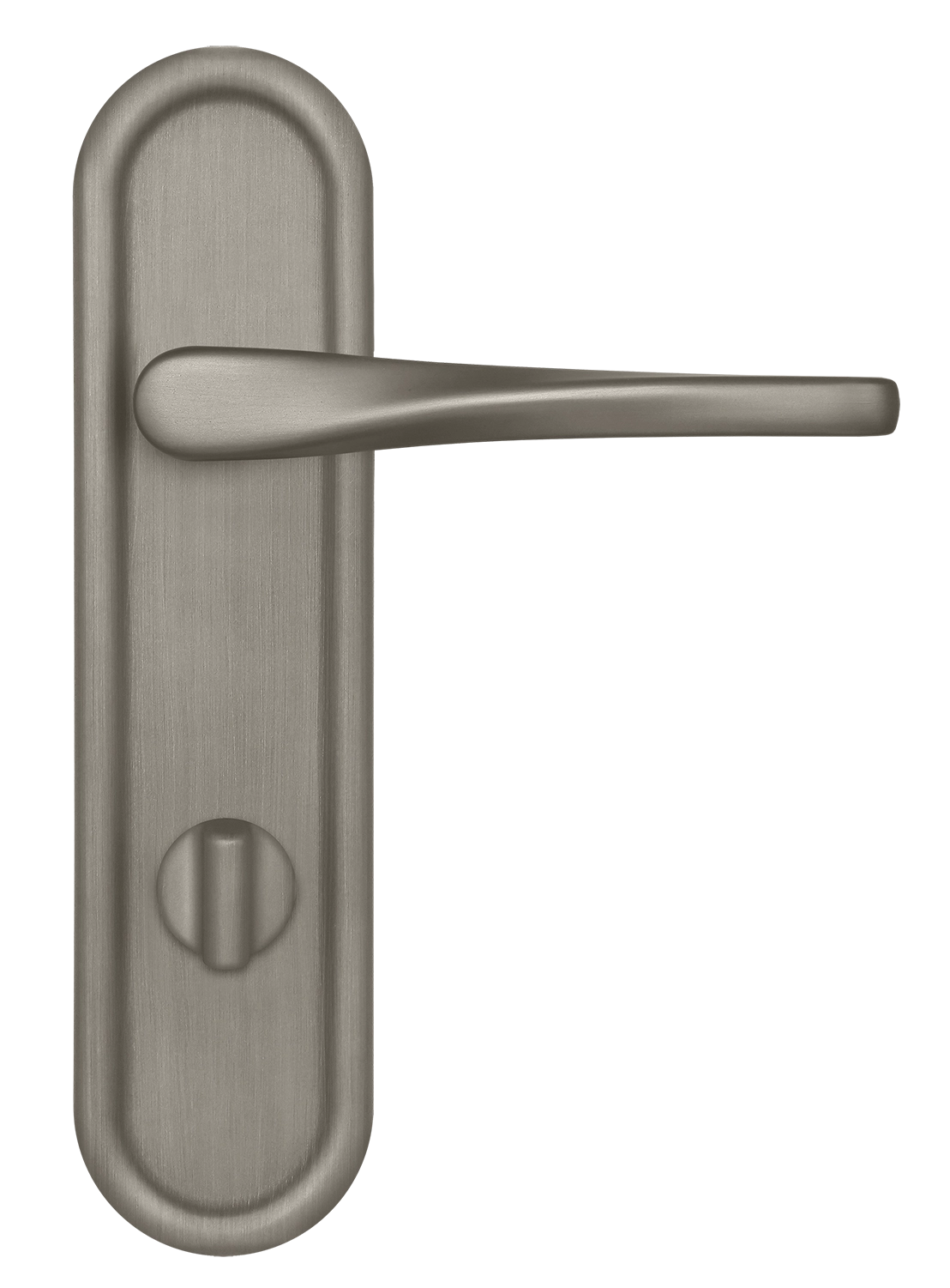 Ручка дверная THE OLYMPICS PLR WC SMI на планке под сантехническую завертку, цвет Весенняя дымка/Spring Mist фото купить в Ярославле