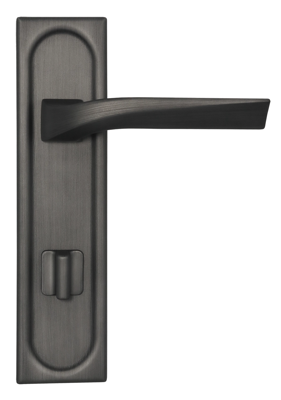 Ручка дверная WD CONCERT HALL PLS WC SST на планке под сантехническую завертку, цвет Летняя гроза/Summer Storm фото купить в Ярославле