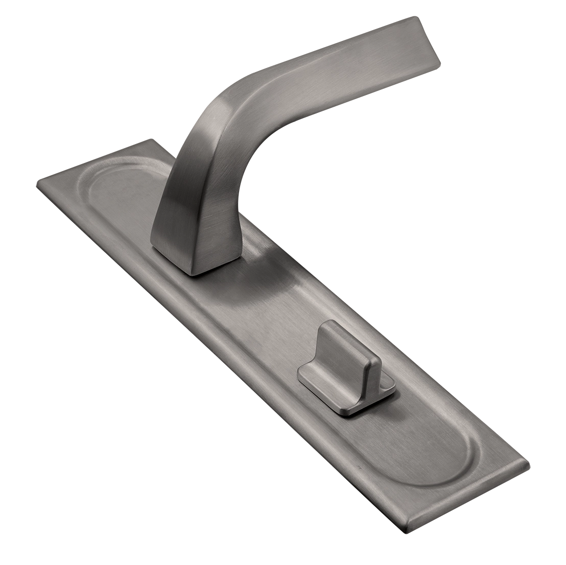 Ручка дверная WD CONCERT HALL PLS WC WF на планке под сантехническую завертку, цвет Зимняя стужа/Winter Frost фото купить Ярославль