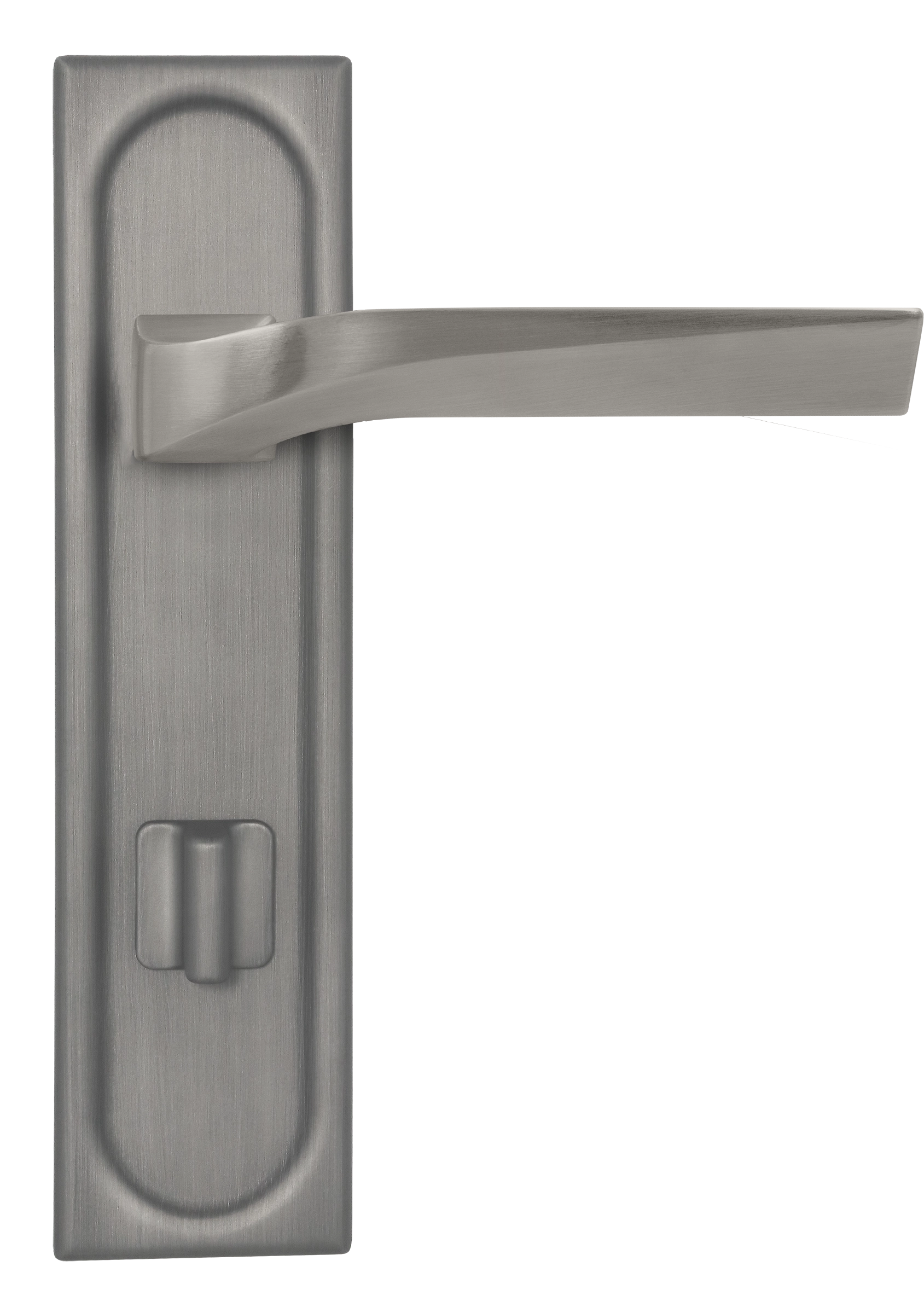 Ручка дверная WD CONCERT HALL PLS WC WF на планке под сантехническую завертку, цвет Зимняя стужа/Winter Frost фото купить в Ярославле