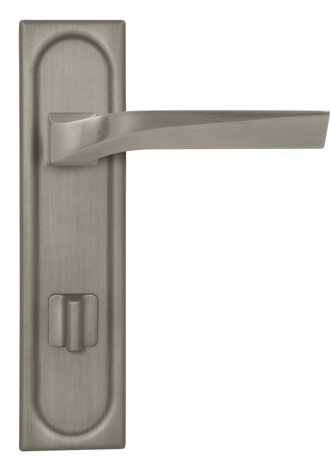 Ручка дверная WD CONCERT HALL PLS WC SMI на планке под сантехническую завертку, цвет Весенняя дымка/Spring Mist фото купить в Ярославле