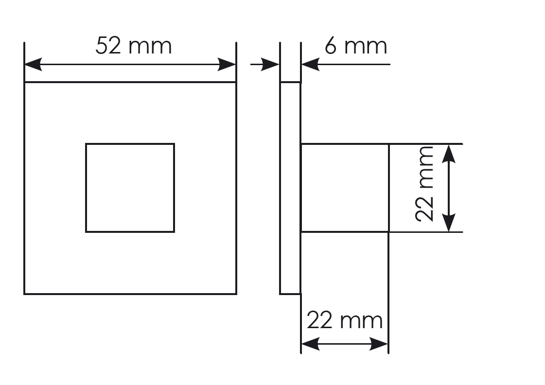 Комплект дверных ручек MH-56-S6 BL + завертка сантехническая MH-WC-S6 BL + защёлка бесшумная M1895 BL + петли врезные универсальные MSN 100X70X2.5-4BB BL (2шт), цвет черный фото фурнитура Ярославль