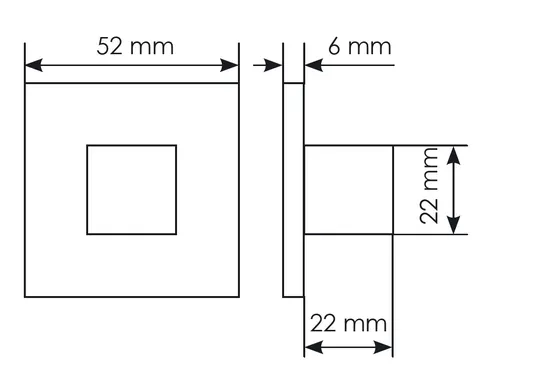 Комплект дверных ручек MH-54-S6 BL с заверткой MH-WC-S6 BL + замок M1895 BL, цвет черный фото дверная фурнитура Ярославль