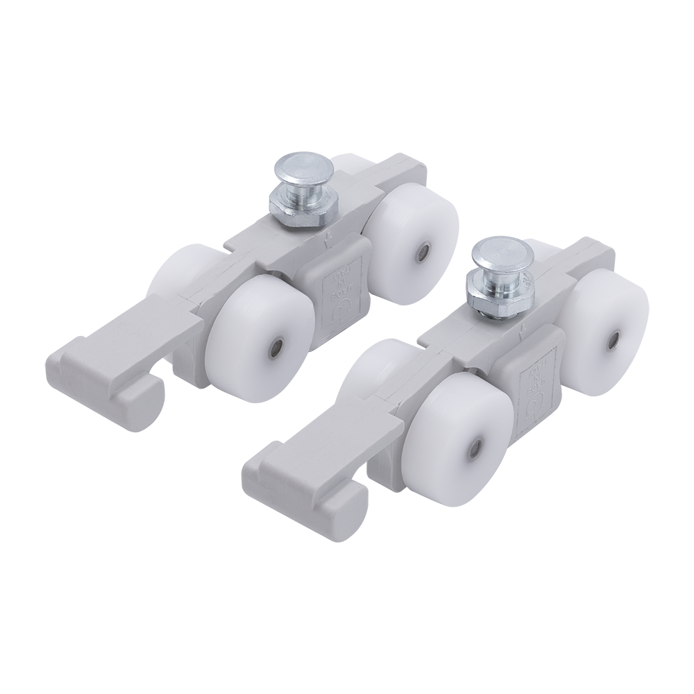 Комплект ролик-стопор SLIDING SET 1-SO 40kg NEW для синхр. открывания, дверь до 40кг фото фурнитура Ярославль