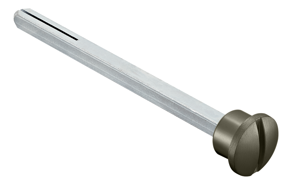 Четырехгранник LUX-SPINDLE-WC 110 ANT 110мм с кнопкой, цвет антрацит фото купить Ярославль