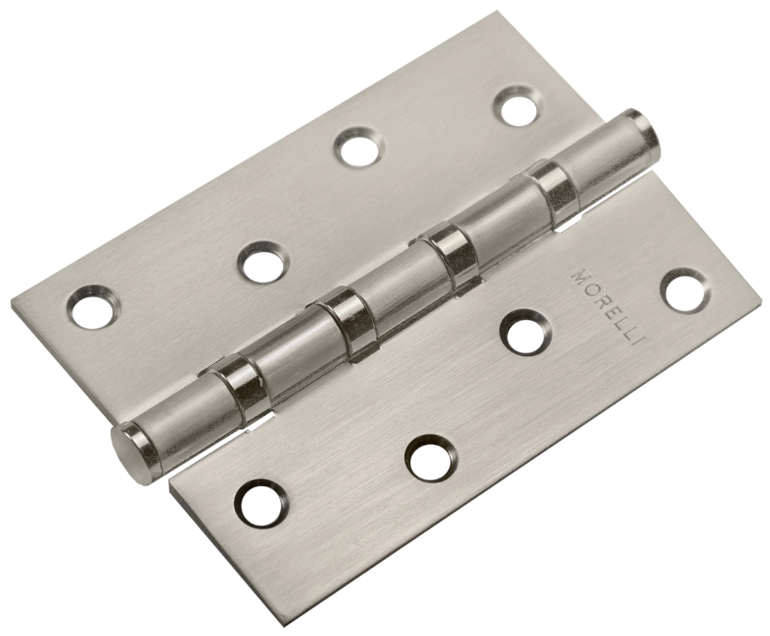 Петля карточная универсальная MSN 100X70X2.5-4BB MSN с подшипником стальная, врезная, цвет матовый сатинированный никель, сталь фото 1 Петля карточная универсальная MSN 100X70X2.5-4BB MSN с подшипником стальная, врезная, цвет матовый сатинированный никель, сталь фото купить Ярославль