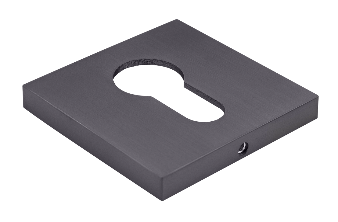 Накладка на замок MH-KH-S6 GR под евроцилиндр, цвет graphite фото купить Ярославль