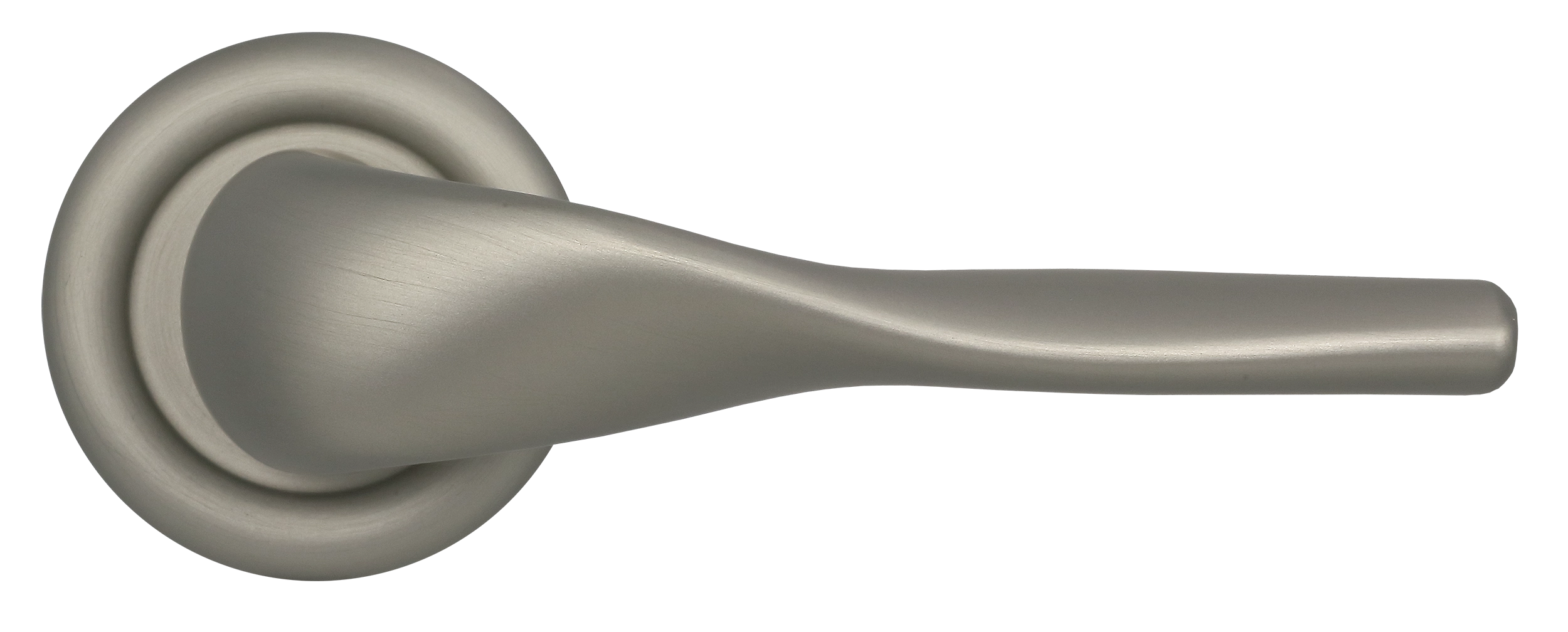 Ручка дверная LVB R7 SMI на круглой розетке, цвет Весенняя дымка/Spring Mist фото купить в Ярославле