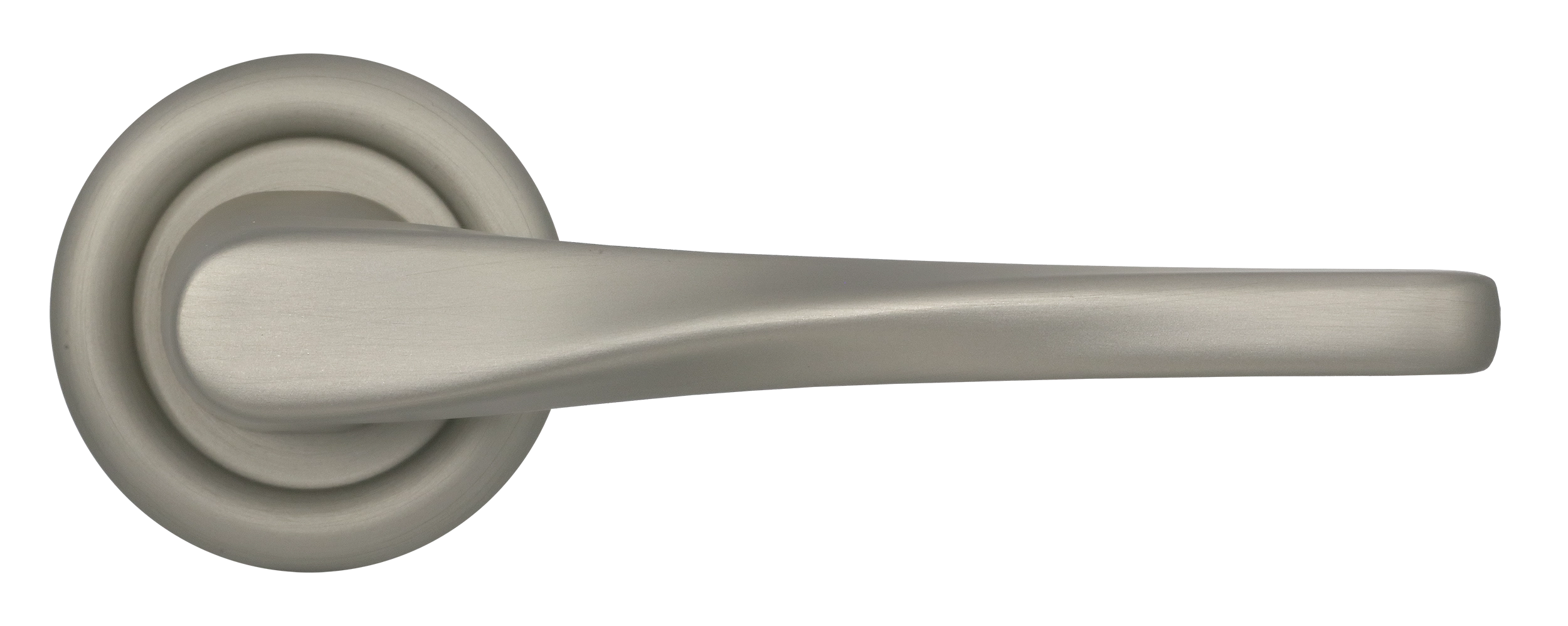 Ручка дверная THE OLYMPICS R7 SMI на круглой розетке, цвет Весенняя дымка/Spring Mist фото купить в Ярославле