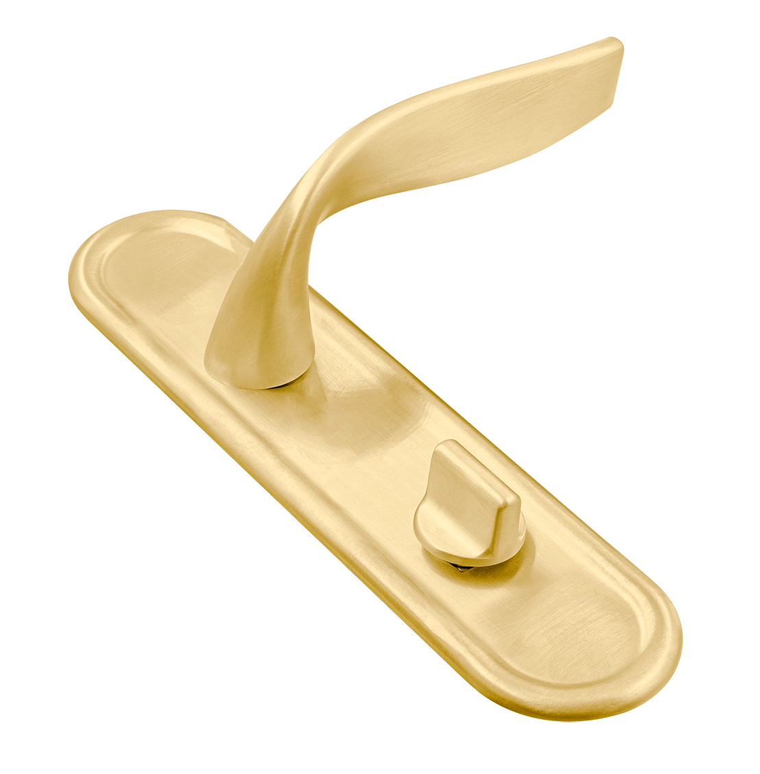 Ручка дверная SKYSCRAPER PLR AH на планке, цвет Осенний мёд/Autumn Honey фото купить Ярославль