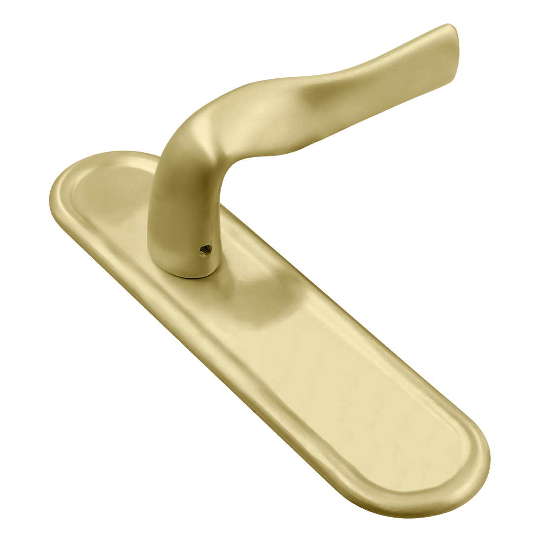 Ручка дверная LVB PLR AH на планке, цвет Осенний мёд/Autumn Honey фото купить Ярославль