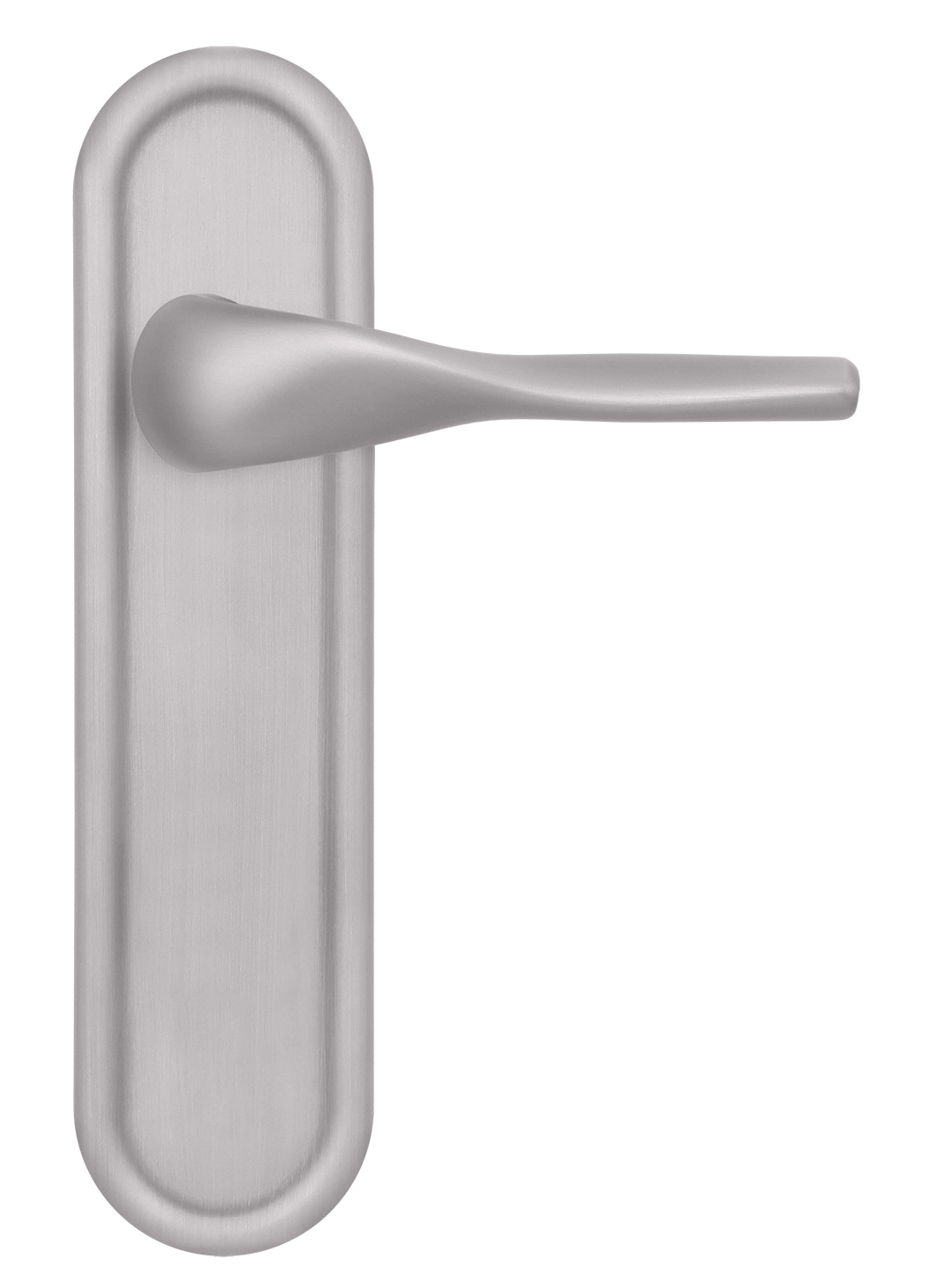 Ручка дверная LVB PLR SSW на планке, цвет Стокгольмский снегопад/Stockholm Snowfall фото купить в Ярославле