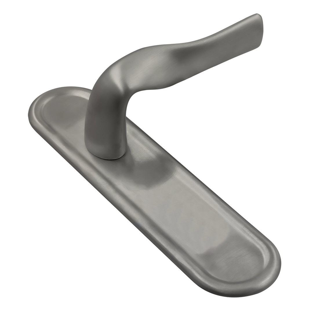 Ручка дверная LVB PLR WF на планке, цвет Зимняя стужа/Winter Frost фото купить Ярославль