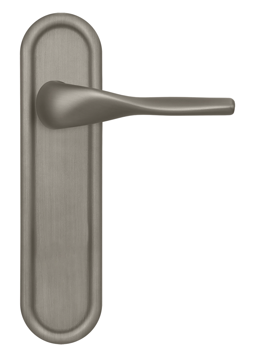 Ручка дверная LVB PLR SMI на планке, цвет Весенняя дымка/Spring Mist фото купить в Ярославле