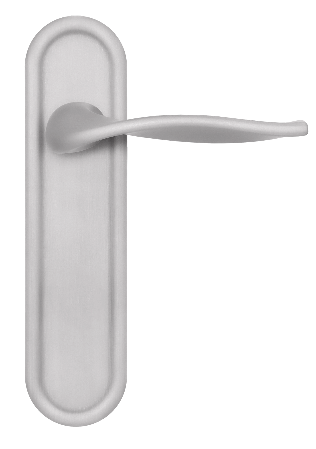 Ручка дверная SKYSCRAPER PLR SSW на планке, цвет Стокгольмский снегопад/Stockholm Snowfall фото купить в Ярославле