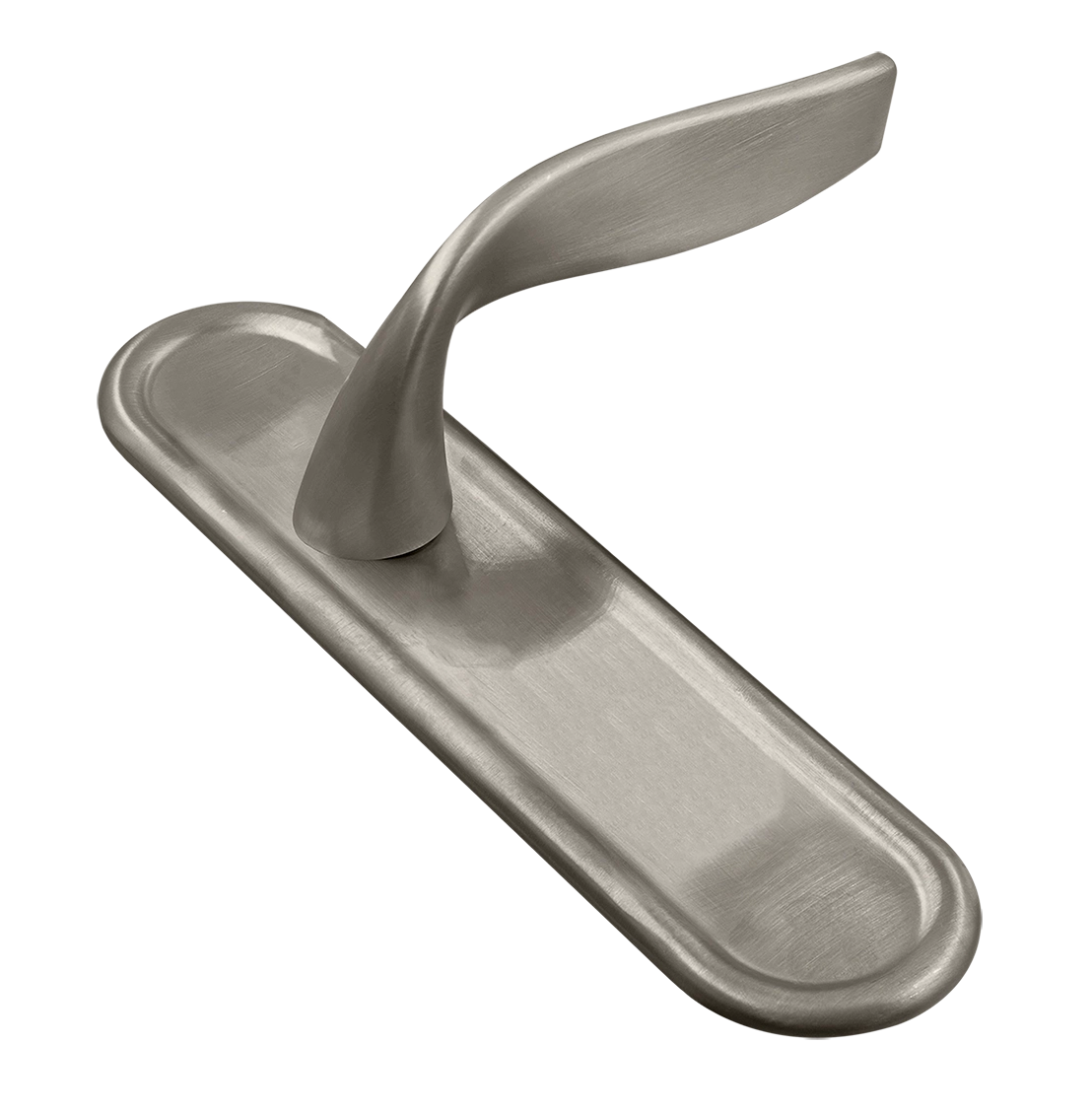 Ручка дверная SKYSCRAPER PLR SMI на планке, цвет Весенняя дымка/Spring Mist фото купить Ярославль