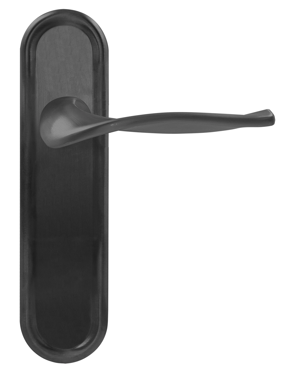 Ручка дверная SKYSCRAPER PLR SST на планке, цвет Летняя гроза/Summer Storm фото купить в Ярославле