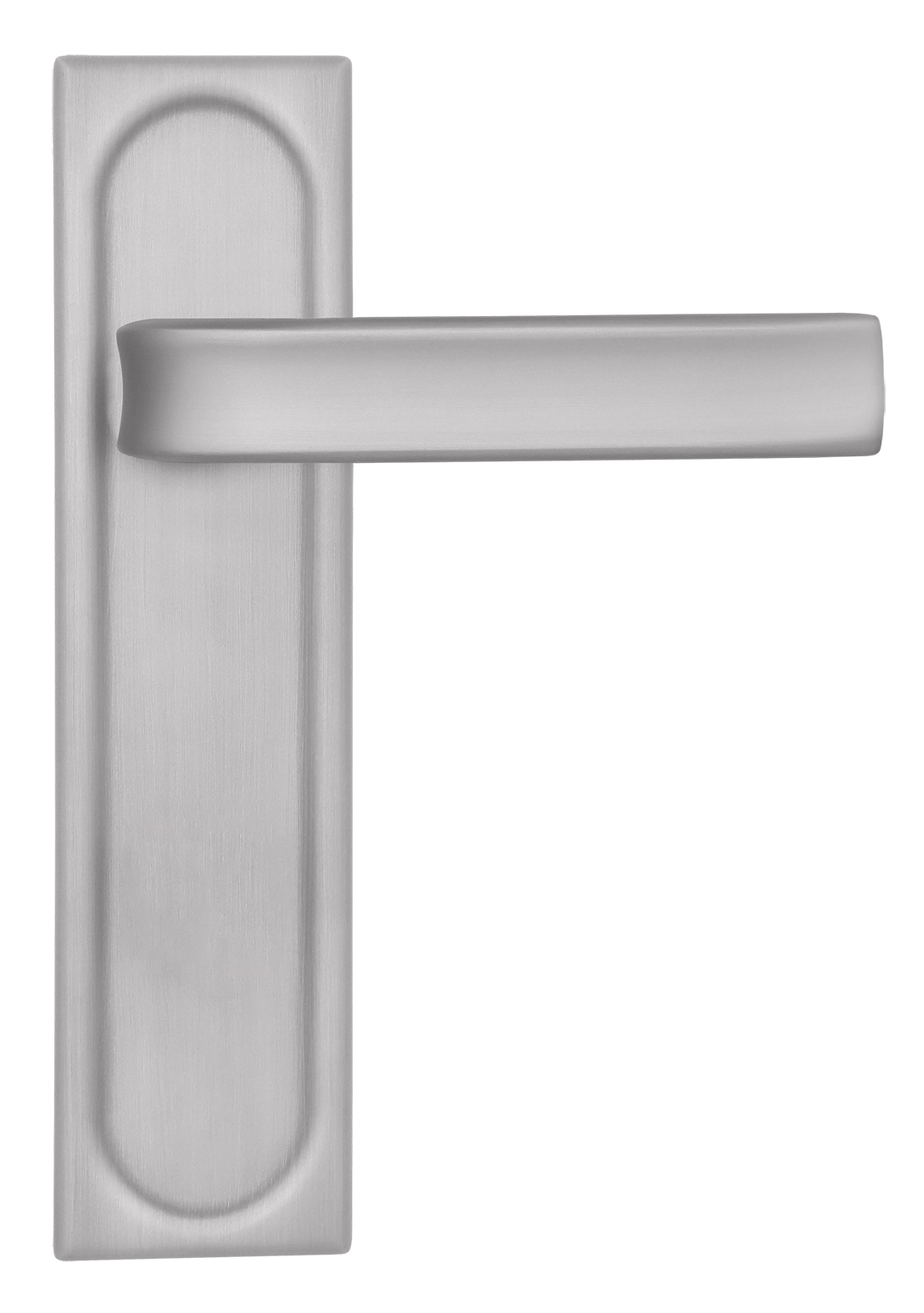 Ручка дверная THE BUS STATION PLS SSW на планке, цвет Стокгольмский снегопад/Stockholm Snowfall фото купить в Ярославле