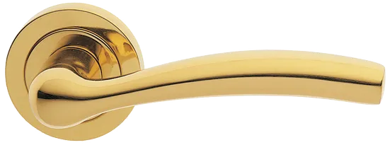 VENERA R2 OTL, ручка дверная, цвет - золото фото купить Ярославль