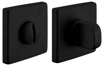 LUX-WC-S5 NERO, завертка дверная, цвет - черный